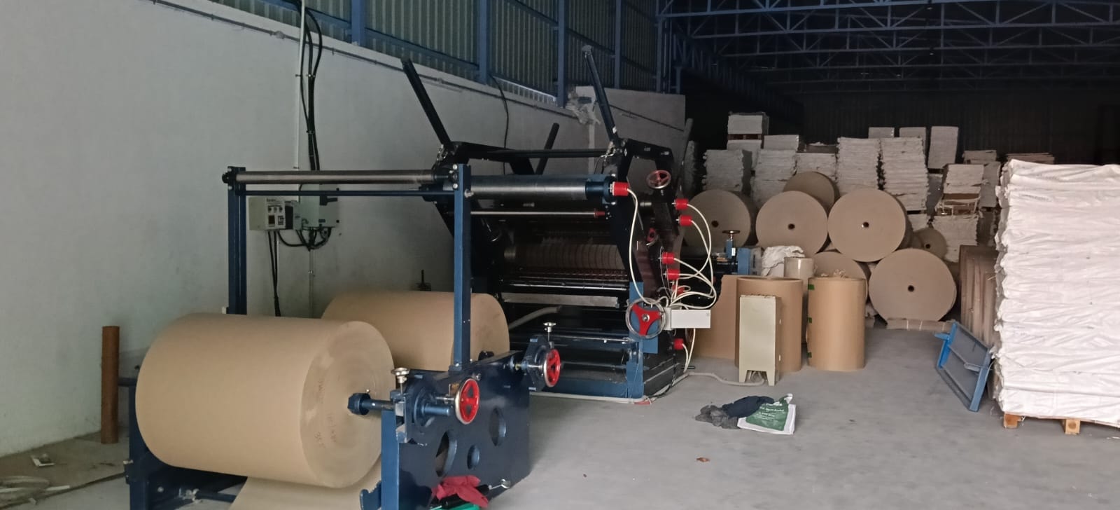 Corrugation production line