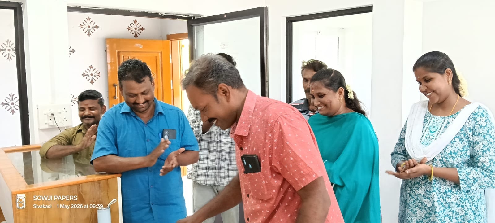 Sowji Papers team at Sivakasi facility